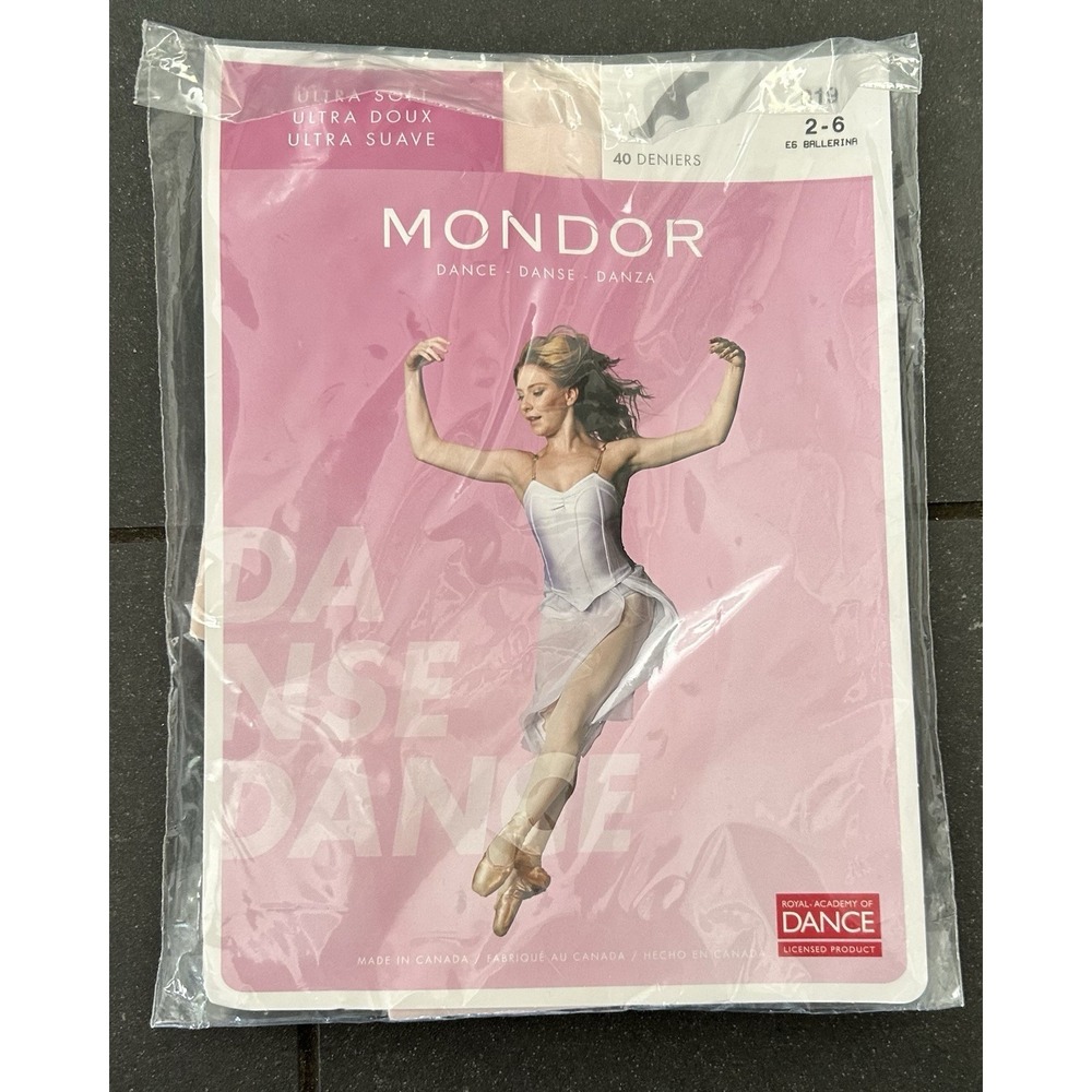 Mondor‎ Ultra Soft Convertible Tights Style 319 Child Color 7 Pink/Rose  2-6 NEW